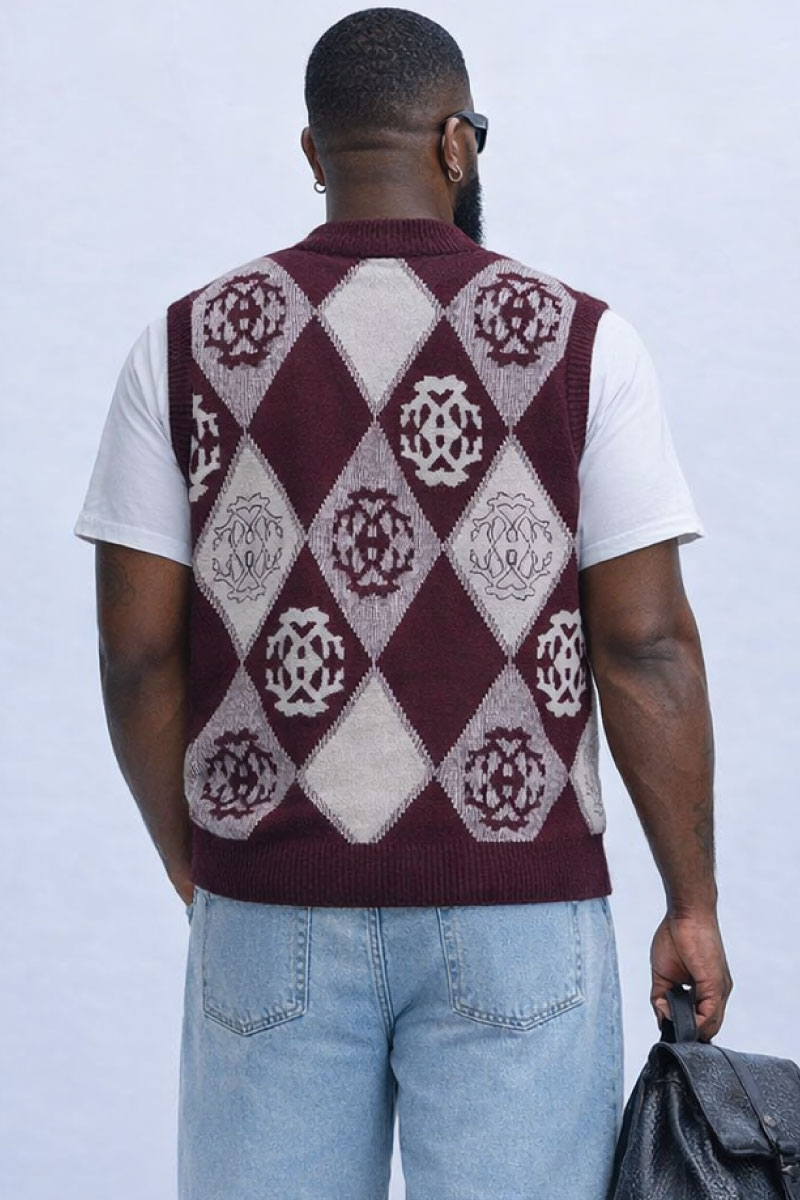 Argyle Sweater Vest - Image 2