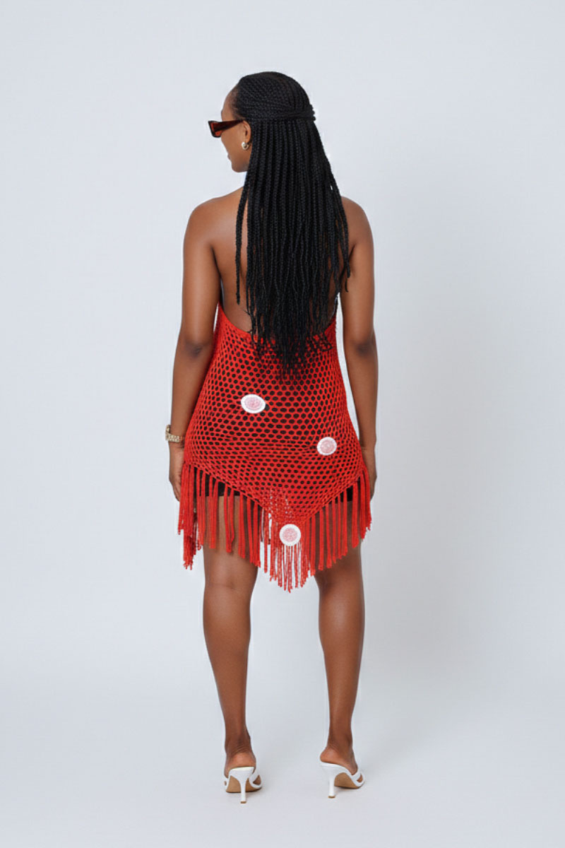 Handmade Crochet Dress - Image 2