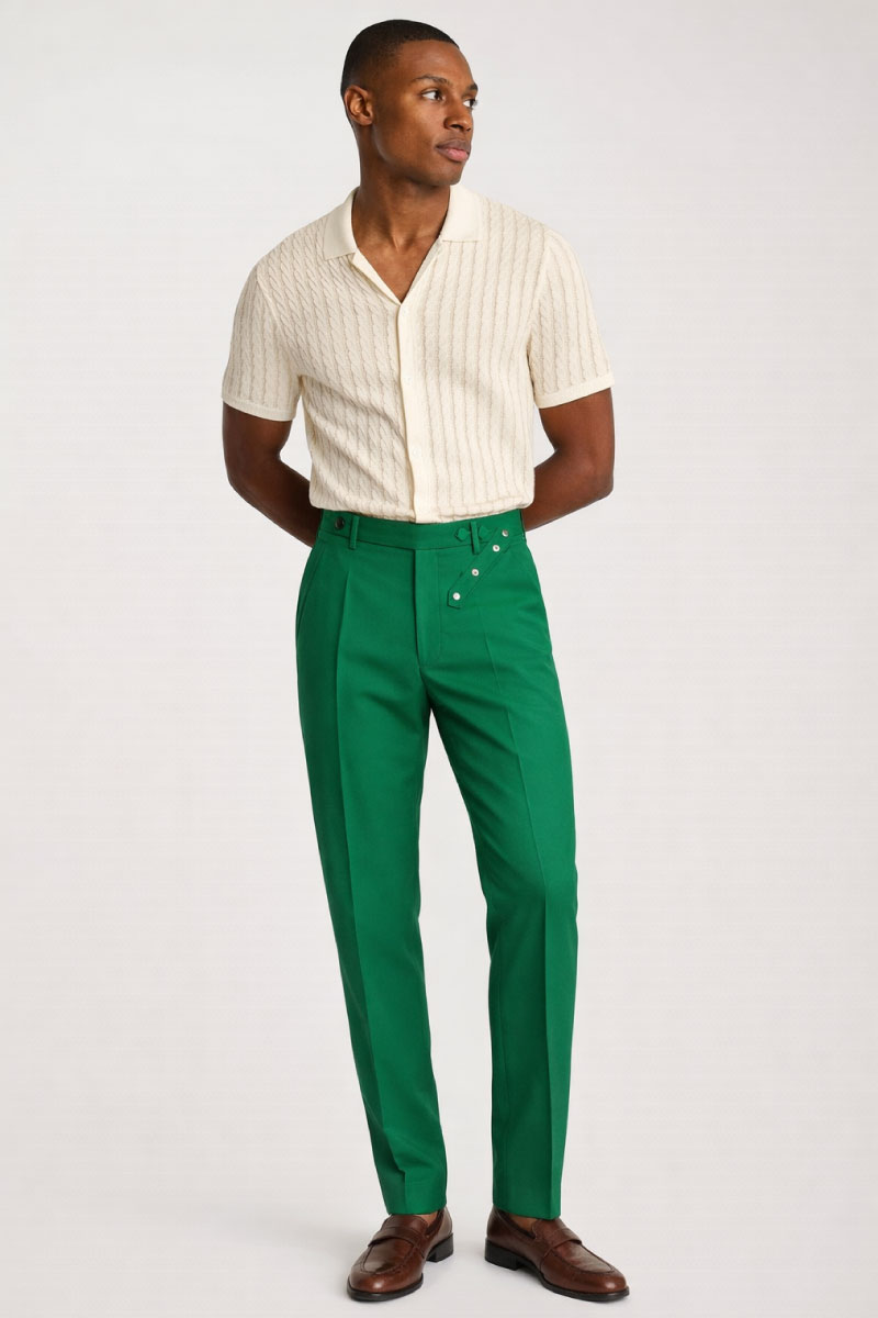 Emerald-Green Pants - Image 2