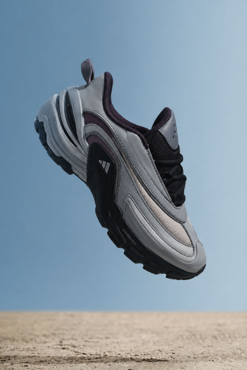 Addidas Silver Wave Sneakers - Image 2