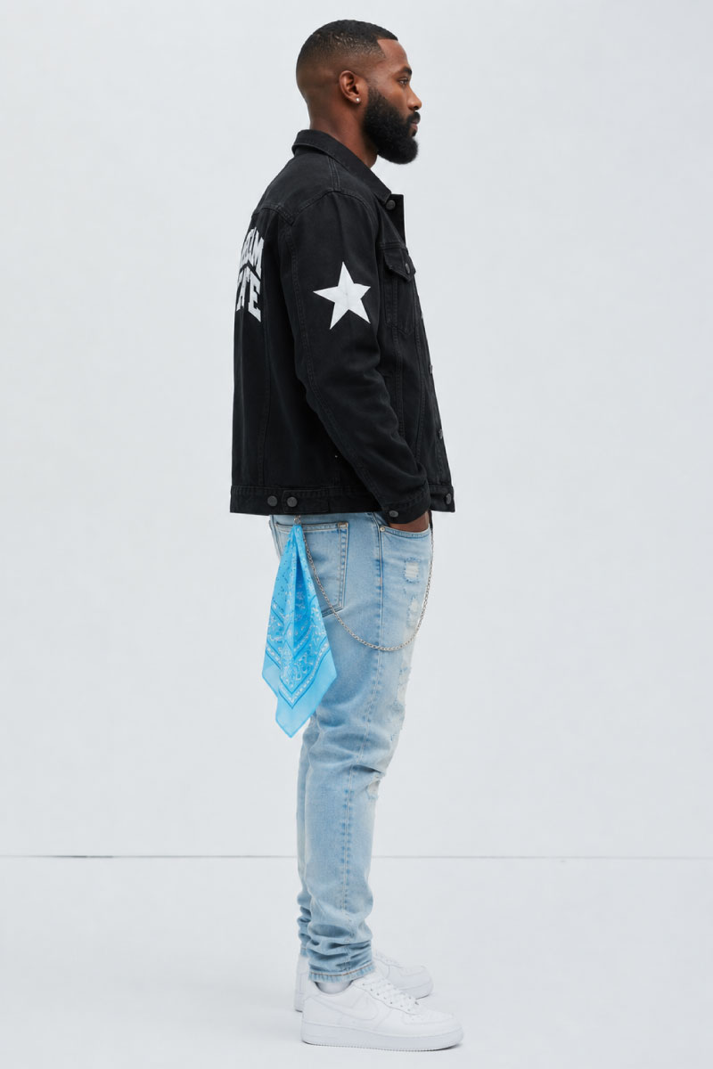 Dream State Denim Jacket - Image 3