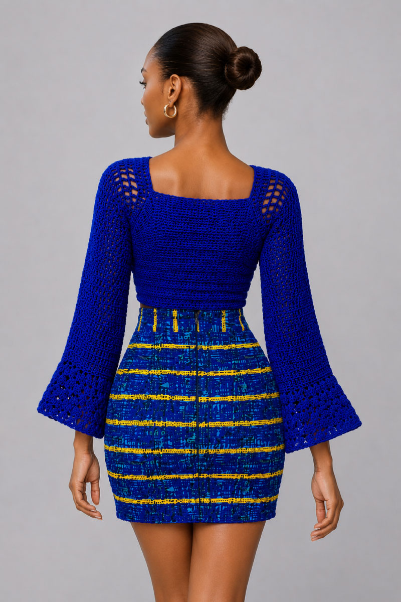 Value Crochet Mini Dress - Image 2